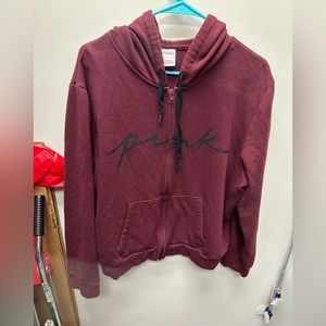 PINK full zip jacket